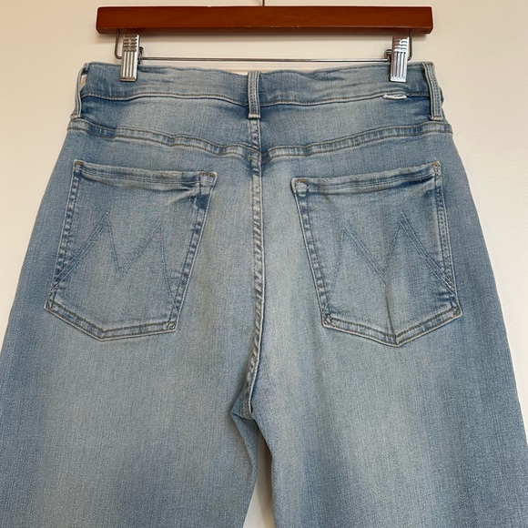 Mother Denim High Waisted Hiker Hover in Innerspace Size 29 LIKE NEW - Picture 7 of 14